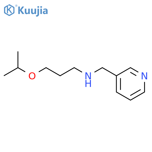 (3-Isopropoxy-propyl)-pyridin-3-ylmethyl-amine structure