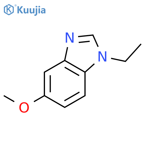 1H-Benzimidazole, 1-ethyl-5-methoxy- structure