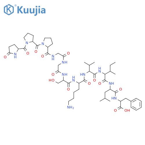 Peptide (hydrahead-activator) (9CI) structure