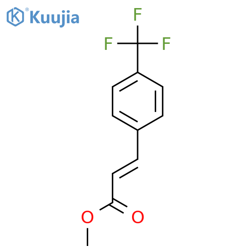 2-PROPENOIC ACID, 3-[4-(TRIFLUOROMETHYL)PHENYL]-, METHYL ESTER structure