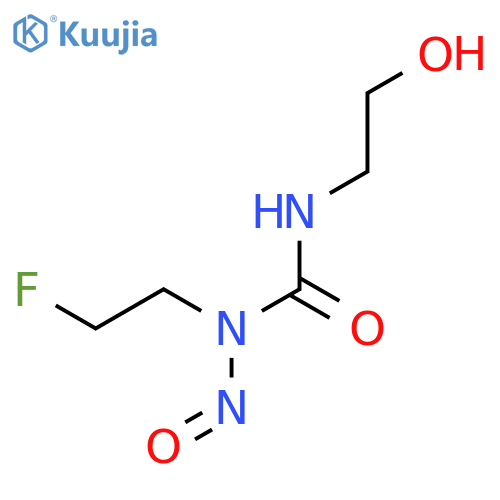 Urea,N-(2-fluoroethyl)-N'-(2-hydroxyethyl)-N-nitroso- structure