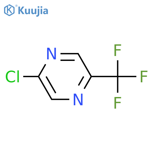2-Chloro-5-(trifluoromethyl)pyrazine structure