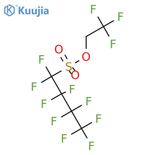 2,2,2-Trifluoroethyl perfluorobutanesulphonate structure