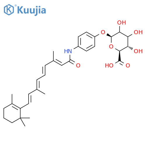 Fenretinide Glucuronide structure