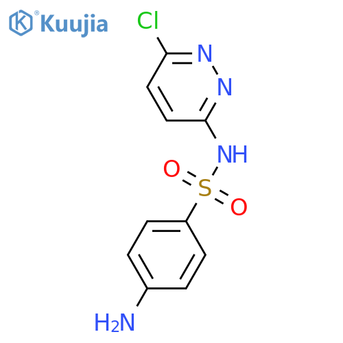 Sulfachloropyridazine structure