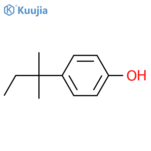 4-Tert-Amylphenol structure