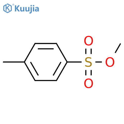 methyl 4-methylbenzene-1-sulfonate structure