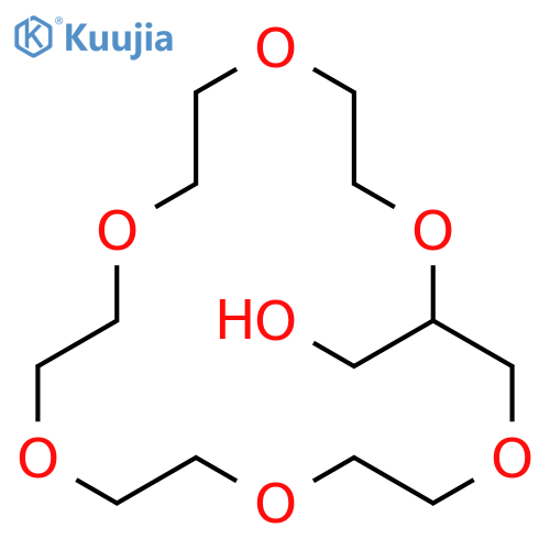(s)-1,4,7,10,13,16-hexaoxacyclooctadecane-2-methanol structure