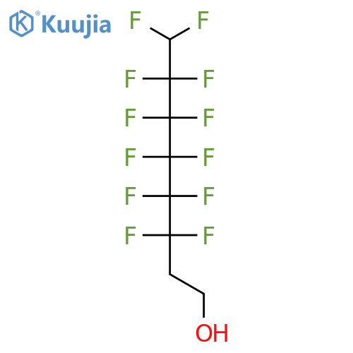 3,3,4,4,5,5,6,6,7,7,8,8-Dodecafluorooctan-1-ol structure