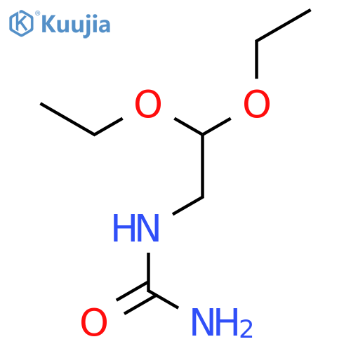 Urea, (2,2-diethoxyethyl)- structure
