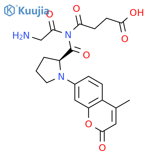 Suc-Gly-Pro-AMC structure