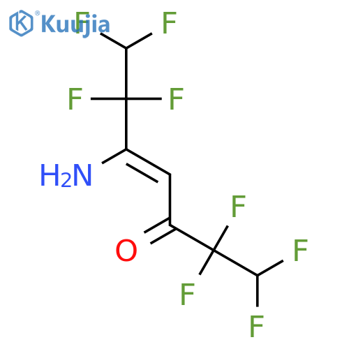 5-Amino-1,1,2,2,6,6,7,7-octafluorohept-4-en-3-one structure