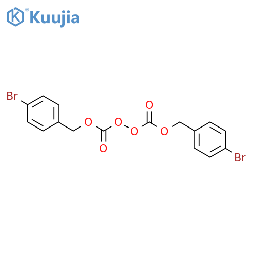 Peroxydicarbonic acid, bis[(4-bromophenyl)methyl] ester structure