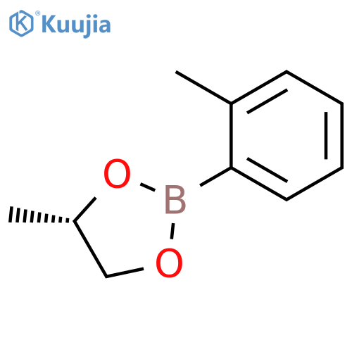 1,3,2-DIOXABOROLANE, 4-METHYL-2-(2-METHYLPHENYL)-, (S)- structure