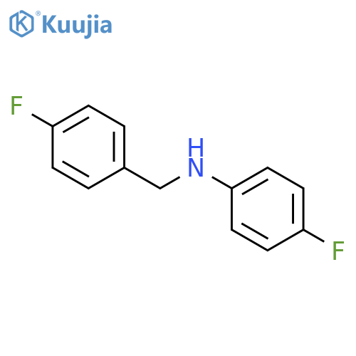 4-Fluoro-N-(4-fluorophenyl)methylaniline structure