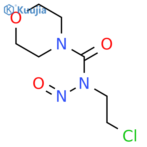 4-Morpholinecarboxamide,N-(2-chloroethyl)-N-nitroso- structure