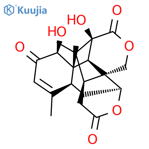 (1R,4aS,5S,8aR,9aS,13S,13aS,13bR)-1,13-dihydroxy-10,13a,14-trimethyl-1,9,9a,13,13a,13b-hexahydro-2H,5H-1,5-methanobenzo[g]pyrano[3,4-e]chromene-2,7,12(6H,8aH)-trione structure