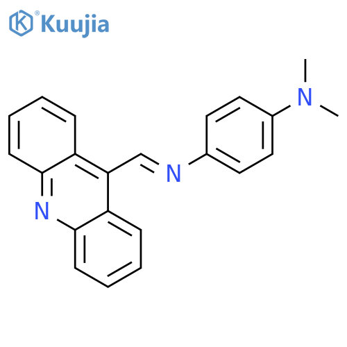 1,4-Benzenediamine,N4-(9-acridinylmethylene)-N1,N1-dimethyl- structure