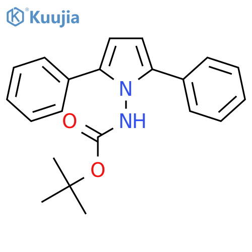 CARBAMIC ACID, (2,5-DIPHENYL-1H-PYRROL-1-YL)-, 1,1-DIMETHYLETHYL ESTER structure