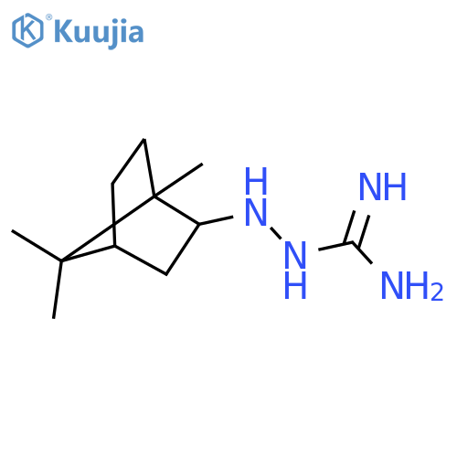 Hydrazinecarboximidamide,2-(1,7,7-trimethylbicyclo[2.2.1]hept-2-yl)-, (+)- structure