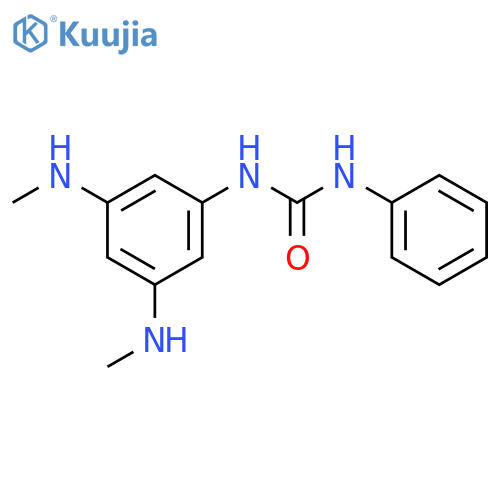 UREA, N-[3,5-BIS(METHYLAMINO)PHENYL]-N'-PHENYL- structure