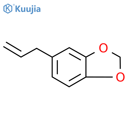 3,4-Methylenedioxy-allylbenzene structure