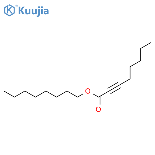 2-Octynoic acid, octyl ester structure