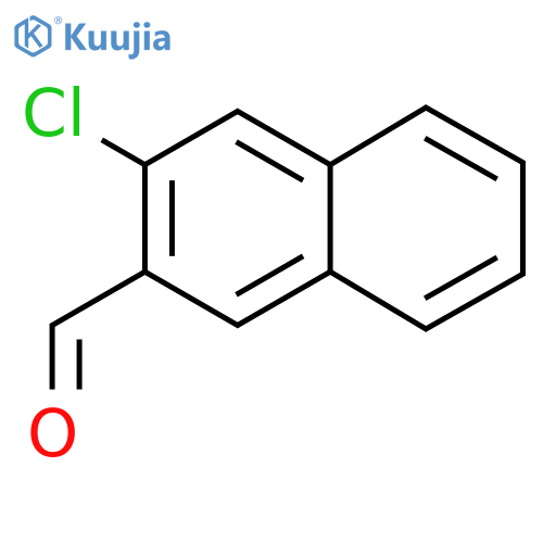 3-Chloronaphthalene-2-carbaldehyde structure