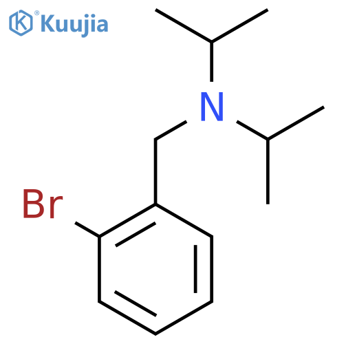 (2-Bromobenzyl)diisopropylamine structure