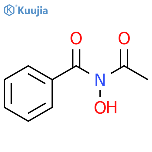 Benzamide,N-acetyl-N-hydroxy- structure