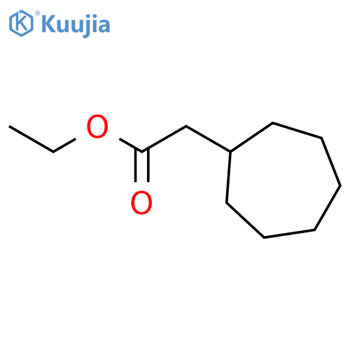 Ethyl 2-cycloheptylacetate structure