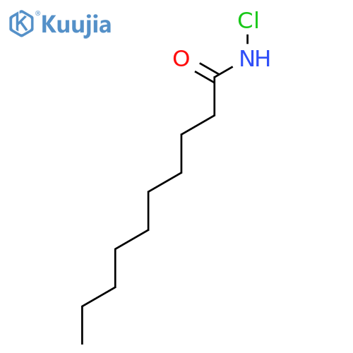 Decanamide, N-chloro- structure