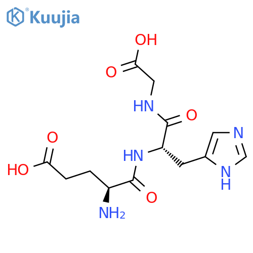 H-GLU-HIS-GLY-OH structure