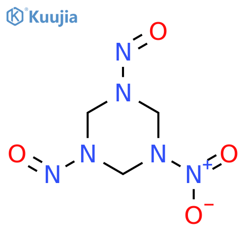 1,3,5-Triazine, hexahydro-1-nitro-3,5-dinitroso- structure