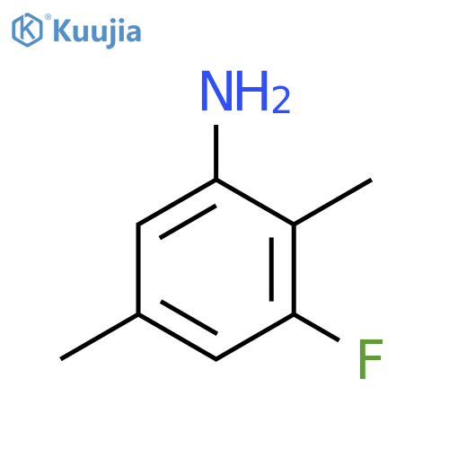 3-Fluoro-2,5-dimethyl-phenylamine structure