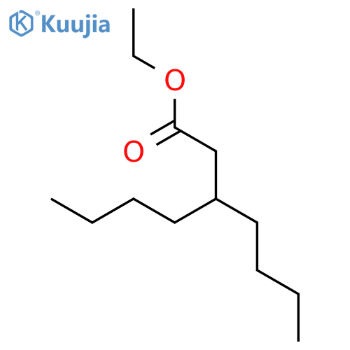 HEPTANOIC ACID, 3-BUTYL-, ETHYL ESTER structure