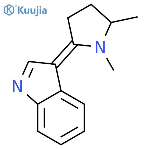 3H-Indole,3-(1,5-dimethyl-2-pyrrolidinylidene)- structure