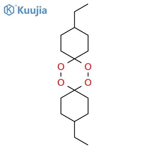 7,8,15,16-TETRAOXADISPIRO[5.2.5.2]HEXADECANE, 3,12-DIETHYL- structure