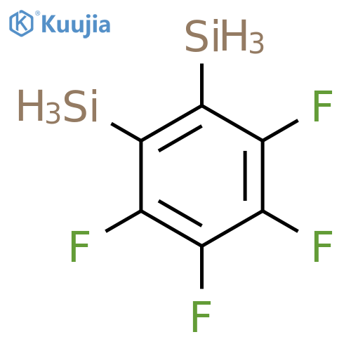 Silane, (3,4,5,6-tetrafluoro-1,2-phenylene)bis- structure