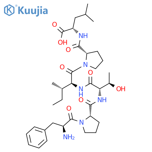 L-Leucine, L-phenylalanyl-L-prolyl-L-threonyl-L-isoleucyl-L-prolyl- structure
