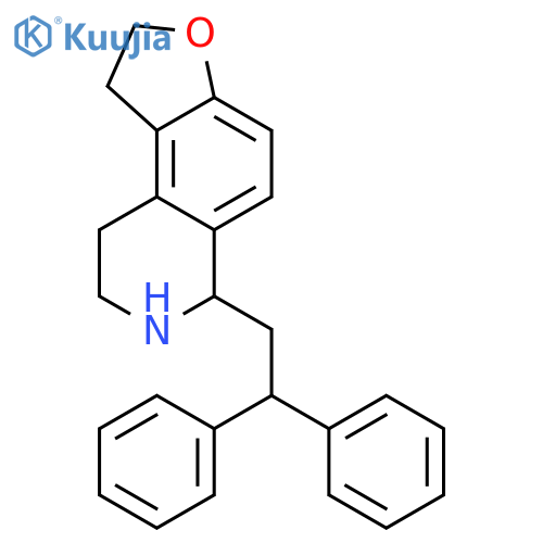 Furo[3,2-f]isoquinoline, 6-(2,2-diphenylethyl)-1,2,6,7,8,9-hexahydro- structure