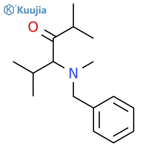 3-HEXANONE, 2,5-DIMETHYL-4-[METHYL(PHENYLMETHYL)AMINO]- structure