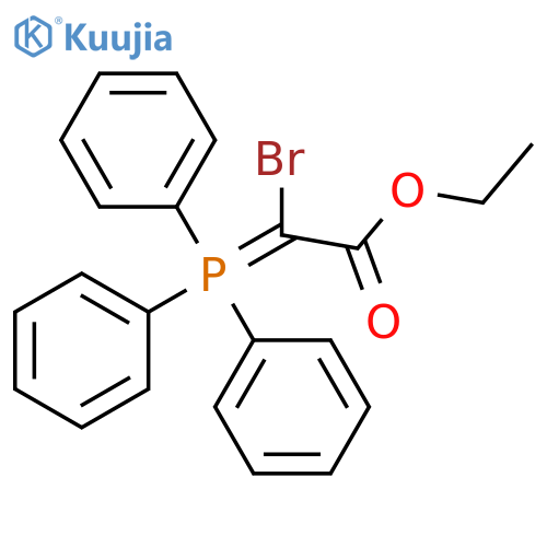 Ethyl 2-bromo-2-(triphenylphosphoranylidene)acetate structure
