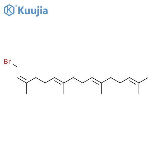 2,6,10,14-Hexadecatetraene, 1-bromo-3,7,11,15-tetramethyl-, (Z,E,E)- structure
