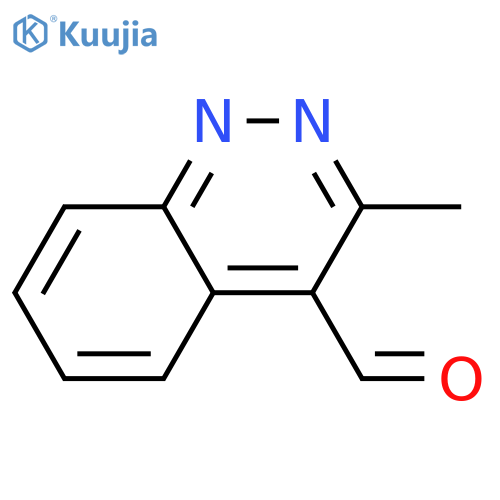 3-methyl-4-Cinnolinecarboxaldehyde structure