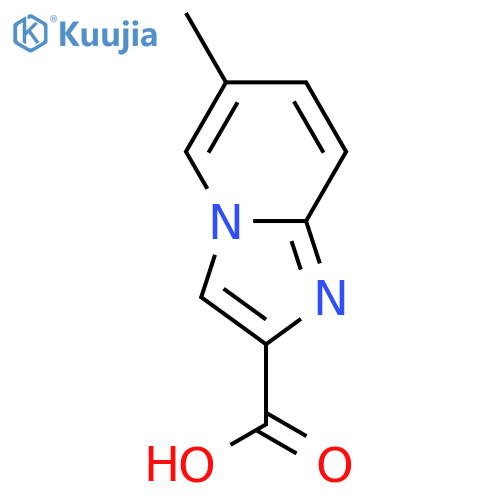 6-Methylimidazo[1,2-a]pyridine-2-carboxylic acid structure