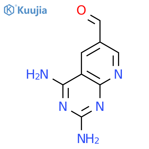 Pyrido[2,3-d]pyrimidine-6-carboxaldehyde, 2,4-diamino- structure
