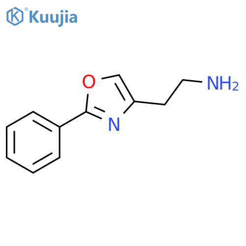 2-(2-phenyl-1,3-oxazol-4-yl)ethan-1-amine structure