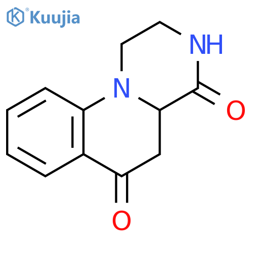 2,3,4a,5-tetrahydro-1H-Pyrazino[1,2-a]quinoline-4,6-dione structure