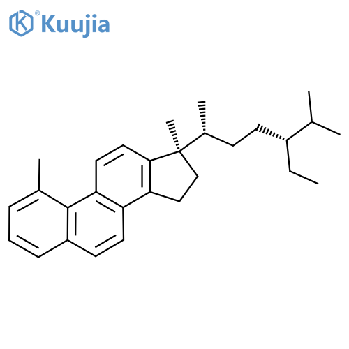 (17R)-17-[(2R,5R)-5-Ethyl-6-methylheptan-2-yl]-1,17-dimethyl-15,16-dihydrocyclopenta[a]phenanthrene structure